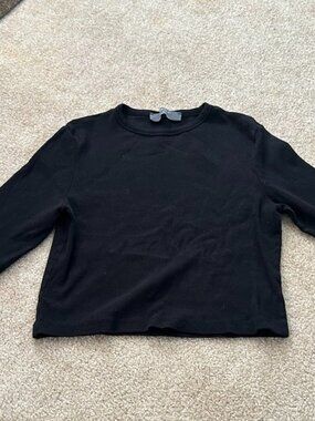 Women's Mark Large Long Sleeve Navy Blue Shirt